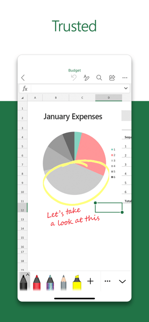 Microsoft Excel handles data of all kinds extremely fast