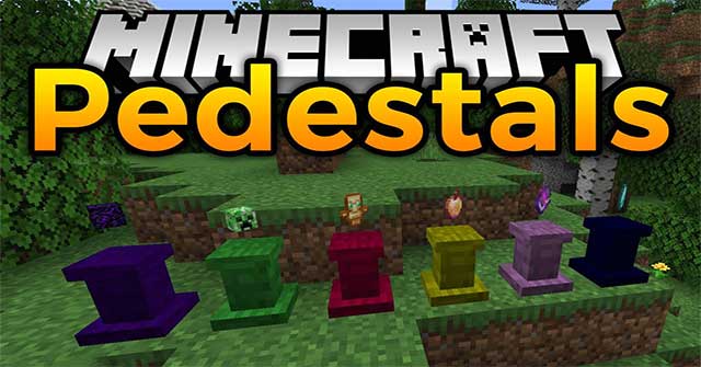 Pedestals Mod là một Minecraft Mod đa năng, giúp bạn sắp xếp, chế tạo item mới