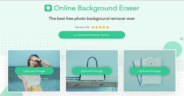 Apowersoft Online Background Eraser: Apowersoft Online Background Eraser là một công cụ hỗ trợ xóa đi phông nền ảnh một cách hoàn hảo và chuyên nghiệp. Với Arpowersoft, bạn chỉ cần đăng tải bức ảnh lên và sử dụng tính năng xóa phông để tạo ra một bức ảnh chất lượng cao và sáng tạo.