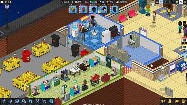 Overcrowd offers a variety of outstanding interaction systems