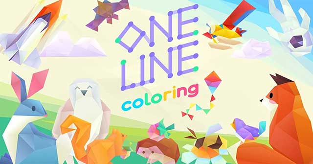 One Line Coloring là game giải đố sống động và đầy màu sắc