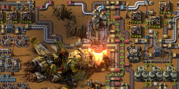 Factorio 1.0 improved features, sound, mod support and diverse scripting