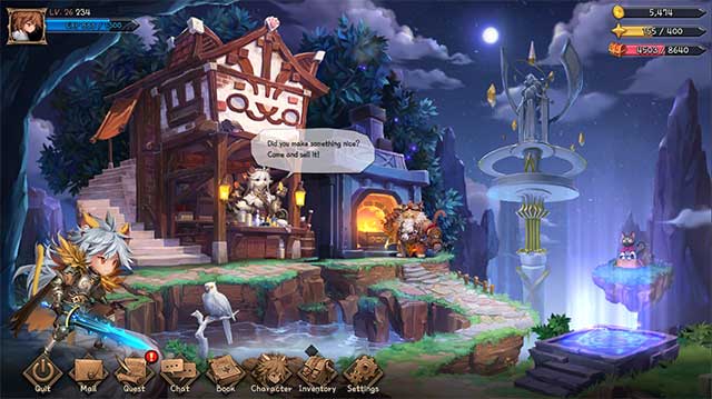 Khám phá thế giới Yggdrasil tuyệt đẹp trong game Nine Chronicles