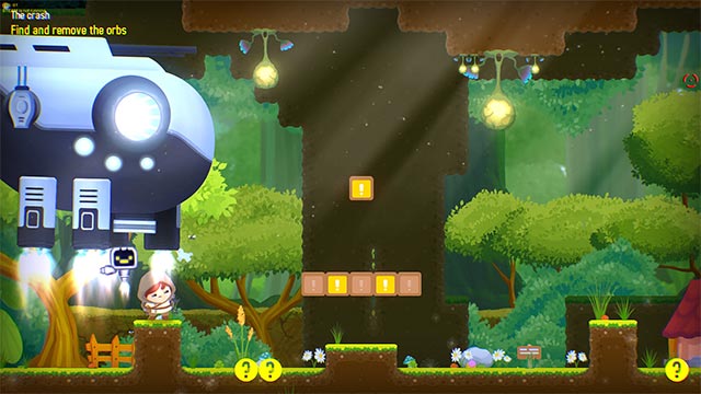 Super Cute Alien là game phiêu lưu đi cảnh sôi động