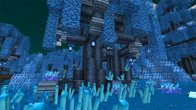 Cazfps Landscape Mod 1.15.2 bổ sung vào Minecraft 5 chiều không gian