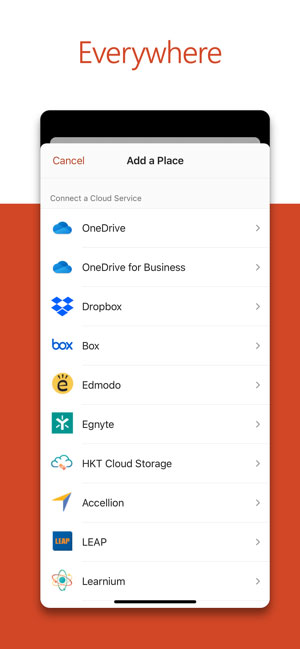 Back up and sync slides in the cloud 