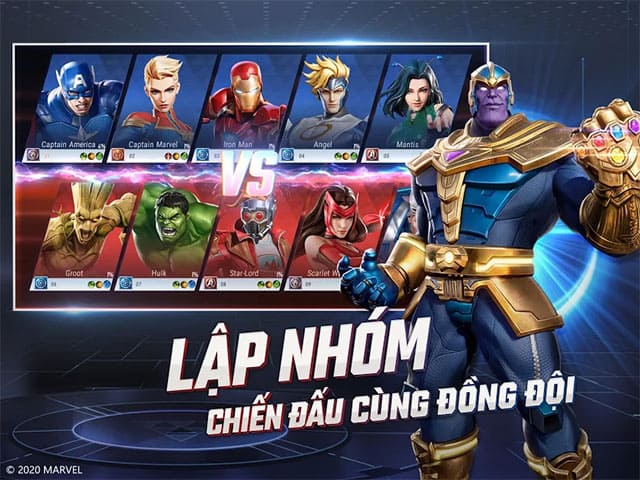 MOBA game of Marvel superheroes from NetEase - MARVEL Super War