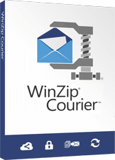  WinZip Courier 10 Nén dữ liệu đính kèm Email