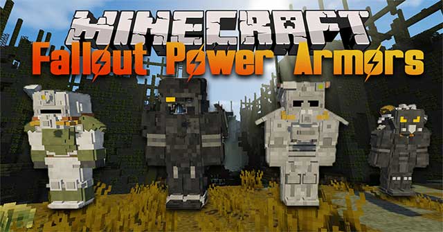 Fallout Power Armors Mod sẽ đưa vào Minecraft nhiều bộ giáp lấy cảm hứng từ Fallout