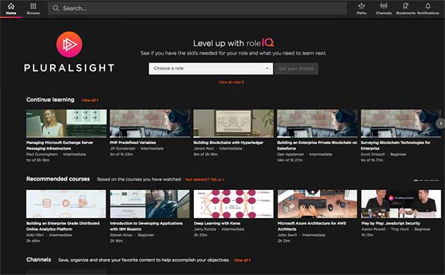 Pluralsight 1.0.320 - Phần Mềm Học Lập Trình Online - Download.com.vn