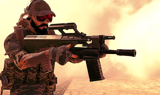 Lots of weapons, skins, decorations... in Insurgency Sandstorm 1.8