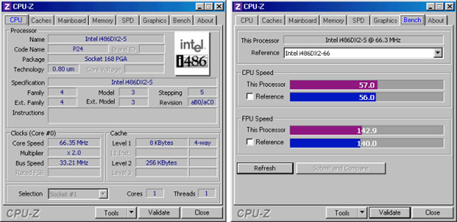 Phiên bản kỷ niệm 20 năm ra mắt CPU-Z Vintage Edition