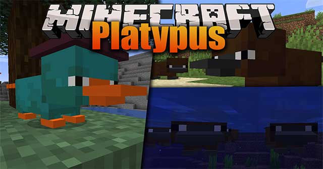 Platypus Mod sẽ thêm loài thú mỏ vịt vào thế giới Minecraft