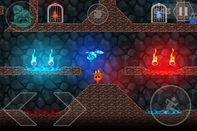 Fireboy and Watergirl : Online for iOS is an addictive action adventure game 