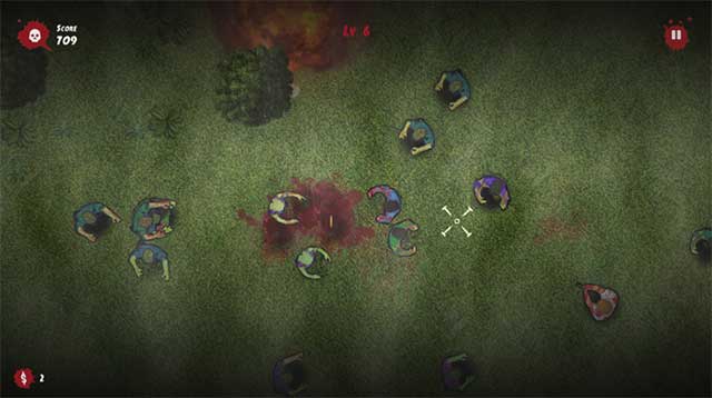 DeadShotZ là game bắn zombie góc nhìn từ trên xuống