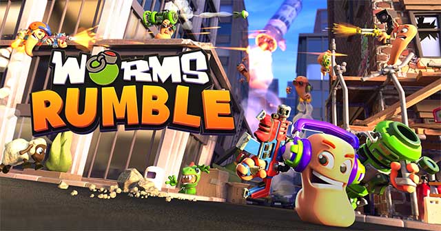 Worms Rumble là game bắn sâu cực vui nhộn theo phong cách Battle Royale