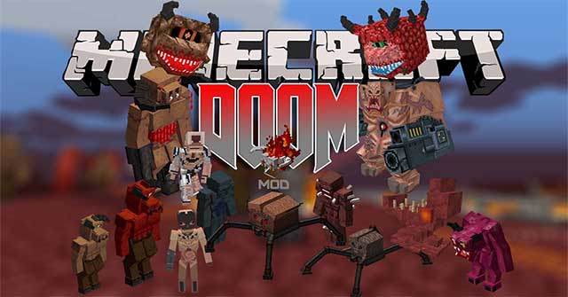 Doom Mod 1.16.4 là phiên bản Minecraft của game FPS nổi tiếng Doom