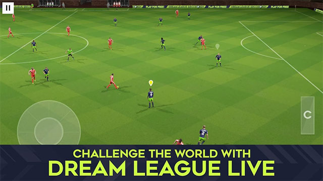 Play against international teams in Dream League Live