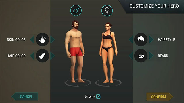 Build and customize your character to your liking in Last Day on Earth: Survival Mobile