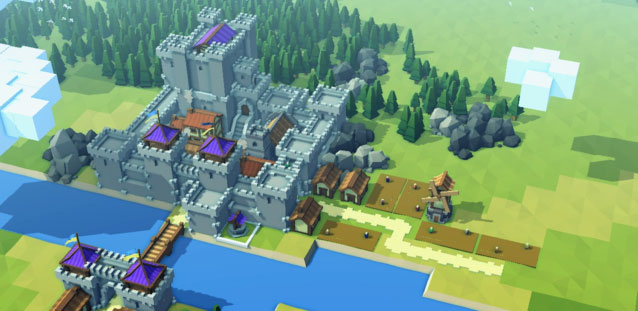 Kingdoms and Castles cập nhật AI xây dựng, công trình mới, hệ thống quan sát và đấu trường