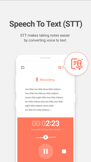 Audio and voice-to-text version 