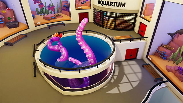 Gang Beasts Aquarium update bổ sung bàn chơi mới và nâng cấp toàn bộ bàn chơi hiện có