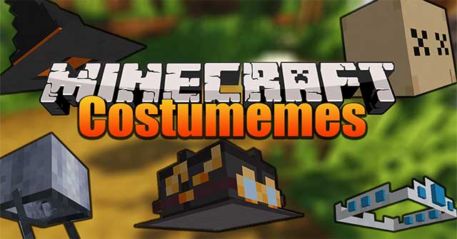 Costumemes Mod sẽ đưa vào thế giới Minecraft rất nhiều chiếc mũ đội đầu độc đáo