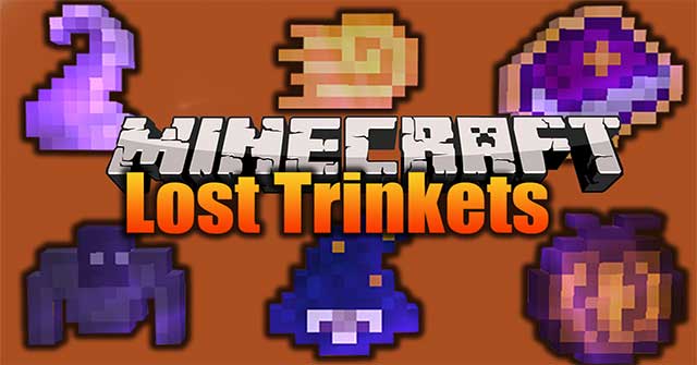 Lost Trinkets Mod sẽ tích hợp vào thế giới Minecraft một hệ thống sức mạnh mới