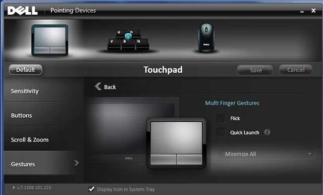 Dell Touchpad Driver là driver điều khiển cho bàn di chuột của laptop Dell