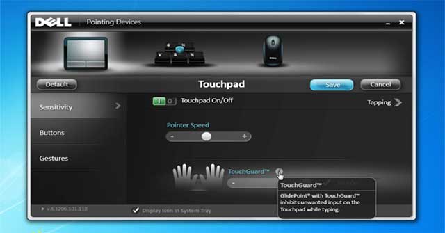  Dell Touchpad Driver 10.2207.101.108 Driver Touchpad của Dell cho Laptop