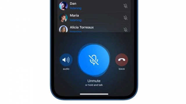 Telegram for iOS 7.3 comprehensive upgrade Voice Chat feature