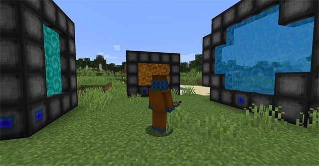 Wormhole Mod sẽ đưa vào Minecraft một cơ chế hỗ trợ người chơi di chuyển