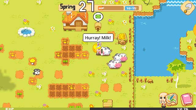 The Farm là game nông trại đồ họa Pixel cực dễ thương