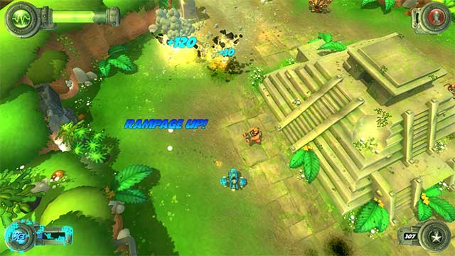 Blue Rider là game bắn súng vui nhộn và đầy màu sắc