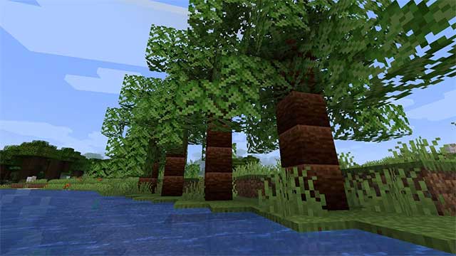 Tons of Trees Mod 1.15.2 sẽ đưa vào thế giới Minecraft nhiều loại cây mới