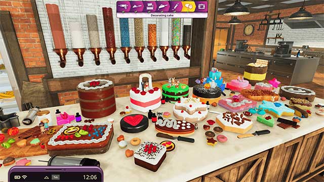 Nướng và trang trí vô số loại bánh ngọt trong Cooking Simulator - Cakes and Cookies