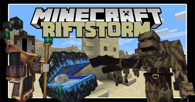 Riftstorm Mod 1.15.2 sẽ đưa vào Minecraft rất nhiều thực thể cổ đại