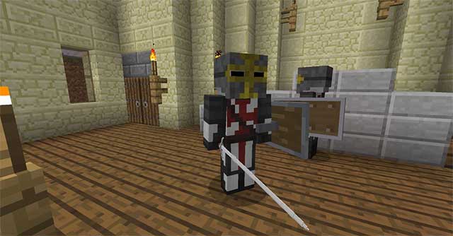 AssassinsCraft Mod sẽ đưa vào thế giới Minecraft nhiều loại áo giáp trong Assassins