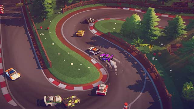Circuit Superstars is a great mix of arcade and racing genres