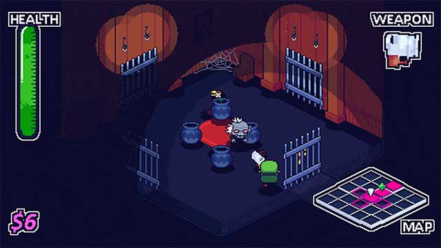 Dead Estate là game bắn súng góc nhìn từ trên xuống chủ đề Halloween