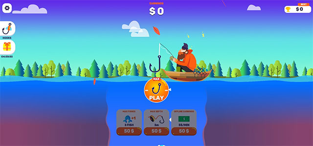 Tiny Fishing Challenge - Game Câu Cá Giống Game Đào Vàng - Download.Com.Vn