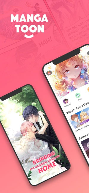 MangaToon is a free manga reader app on iPhone