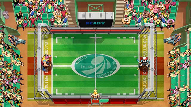 Windjammers 2 is a fun and exciting flying saucer