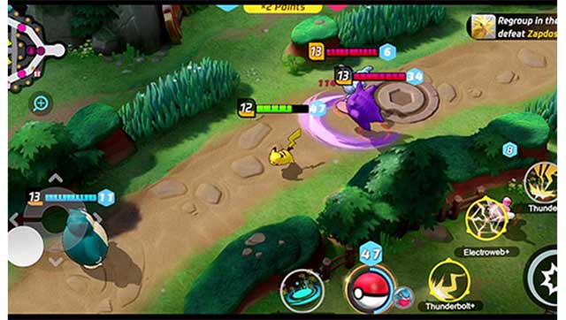 You can team up with teammates to catch wild Pokemon