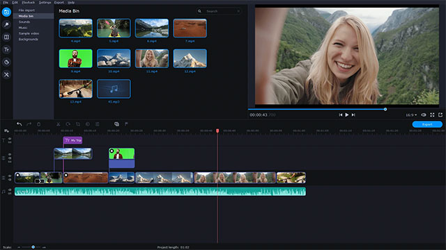 Movavi Video Editor Plus 2021 bổ sung tính năng LUT, đồng bộ âm thanh và nâng cấp hiệu ứng chuyển cảnh