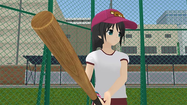 Shoujo City 1.3 allows baseball in the stadium