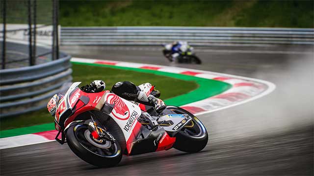 Enter an immersive moto racing experience with over 120 riders and 20 tracks