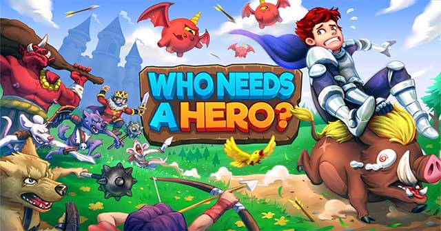 Who Needs a Hero? is a fun role-playing game with cartoon graphics