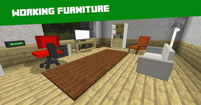 Furniture MOD for Minecraft PE cho Android 1.0.23