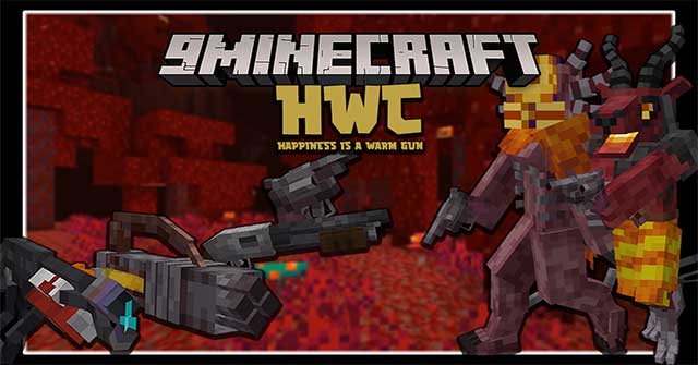 Happiness is a Warm Gun Mod sẽ bổ sung vào thế giới Minecraft một Gunsmith